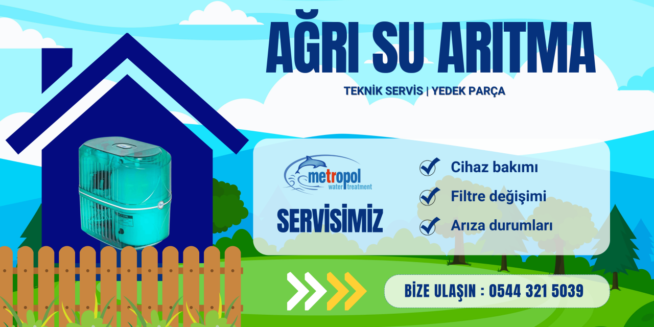 Ağrı Toptan Su Arıtma Cihazına Kolay Erişim