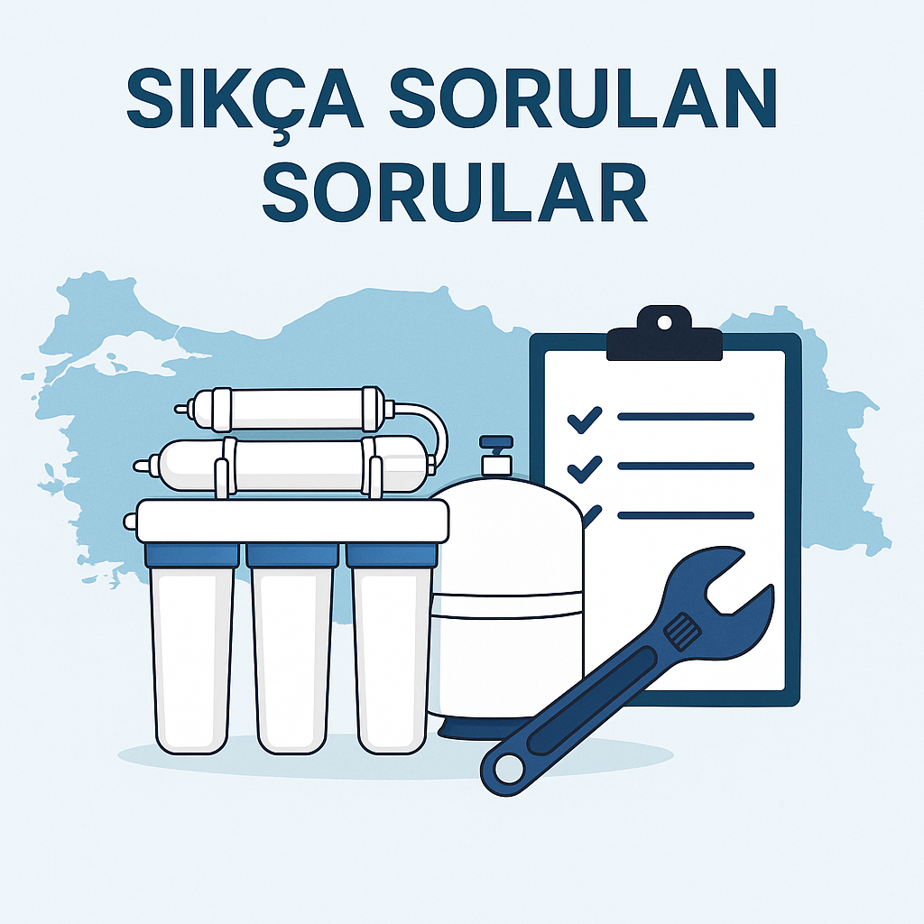 Sıkça Sorulan Sorular (SSS) - Su Arıtma Cihazı Filtre Değişimi