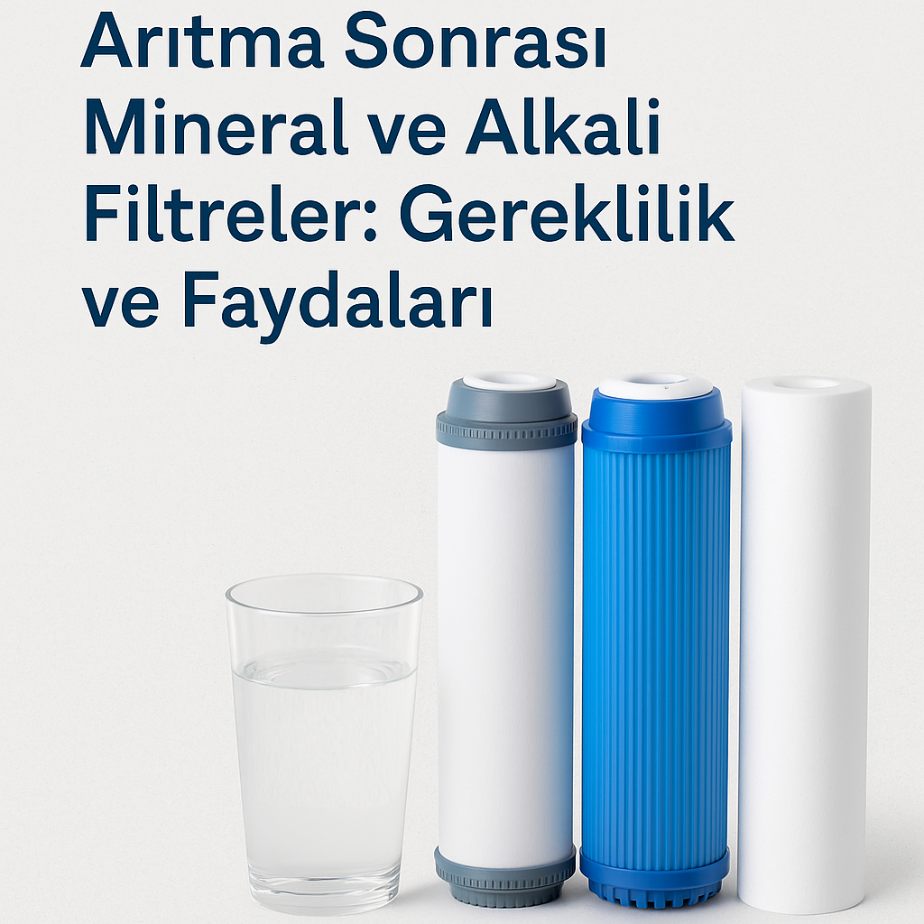 Arıtma Sonrası Mineral ve Alkali Filtreler: Gereklilik ve Faydaları | Ankara Teknik Servis Rehberi 