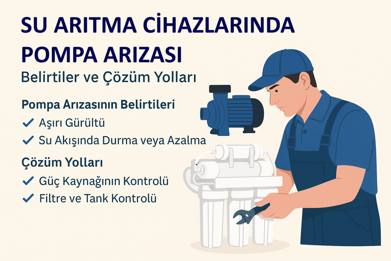 Su Arıtma Cihazlarında Pompa Arızası: Belirtiler ve Çözüm Yolları 