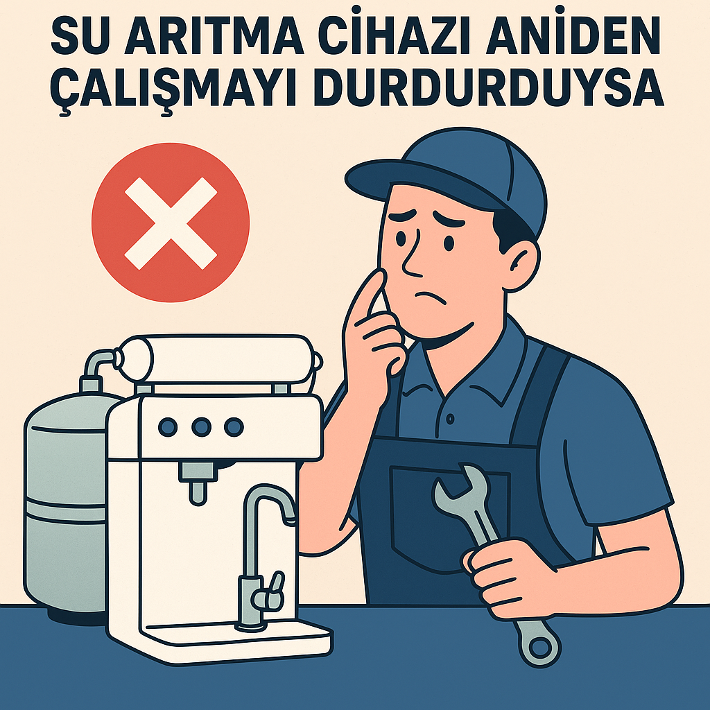 Acil Durum: Su Arıtma Cihazı Aniden Çalışmayı Durdurduysa Ne Yapmalısınız? 
