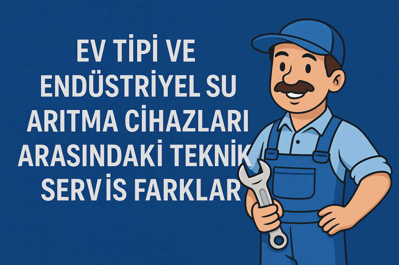 Ev Tipi ve Endüstriyel Su Arıtma Cihazları Arasındaki Teknik Servis Farkları